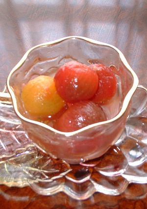 【農家のレシピ】トマトのコンポート-レシピのメイン写真