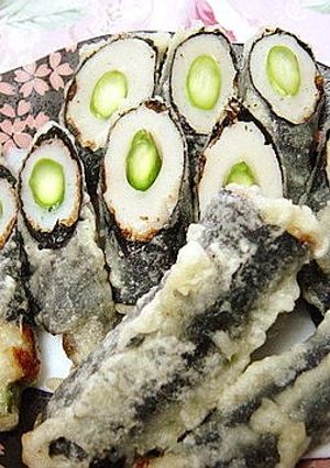 竹輪で✿みそ漬けアスパラ巻きマキ～♫♬-レシピのメイン写真