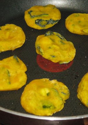 ﾁｰｽﾞ入りかぼちゃのお焼き-レシピのメイン写真