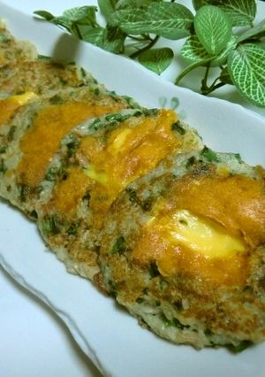 長イモDEねぎチーズ焼き★関西かつお風味-レシピのメイン写真