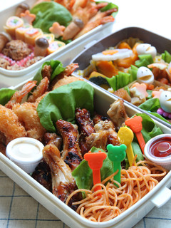 運動会のお弁当 1の段-レシピのメイン写真