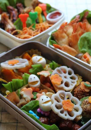 運動会のお弁当 2の段-レシピのメイン写真