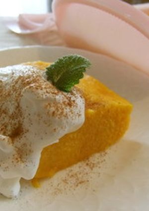 ルクエでパンプキンプリン！-レシピのメイン写真