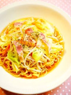 ✿スープ焼きそば✿-レシピのメイン写真