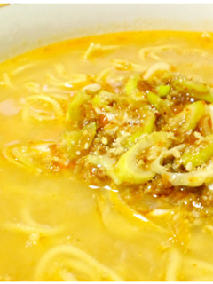 肉味噌風でピリ辛ねぎ味噌ラーメン-レシピのメイン写真