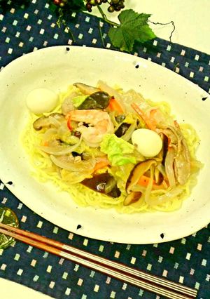 実家の定番♪八宝菜焼きそば-レシピのメイン写真
