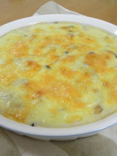 鶏肉とキノコの簡単グラタン-レシピのメイン写真