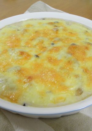 鶏肉とキノコの簡単グラタン-レシピのメイン写真