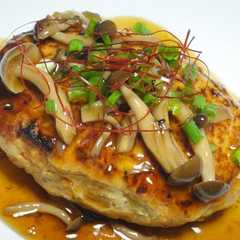 รูปของ 青じそ祭り！！お豆腐ハンバーグ♪