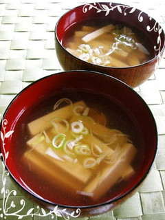 ✿お豆腐のとろ~りすまし汁✿-レシピのメイン写真