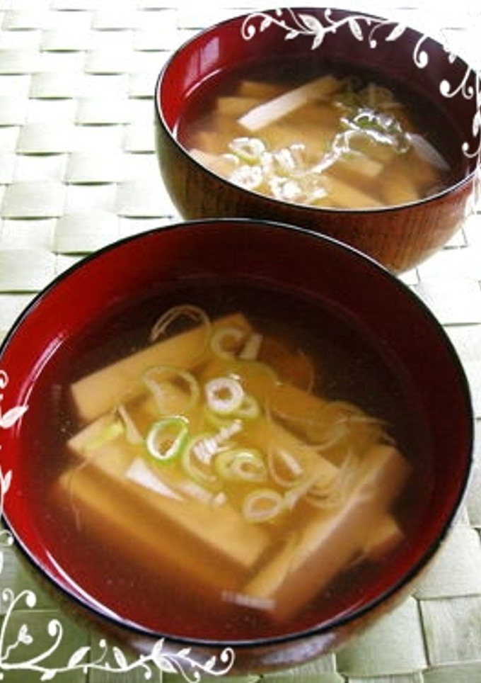 ✿お豆腐のとろ～りすまし汁✿-レシピのメイン写真
