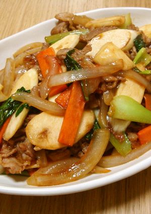豚肉とまこもだけのオイスター炒め-レシピのメイン写真