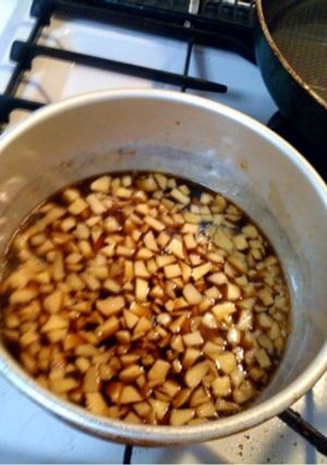 健康和食のお供♪ひね生姜の麺つゆ煮-レシピのメイン写真