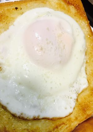 ラピュタのパズーパン 目玉焼きトースト-レシピのメイン写真