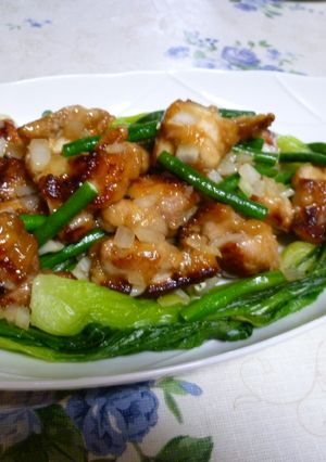 鶏とシャキシャキ玉葱の中華風炒め煮-レシピのメイン写真