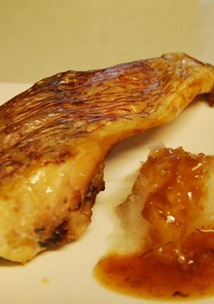 魚の塩焼き☆おろし＆青じそドレッシング-レシピのメイン写真