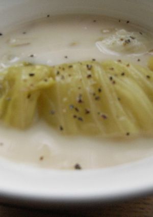 野菜たっぷり◎やさしいスキムミルクスープ-レシピのメイン写真