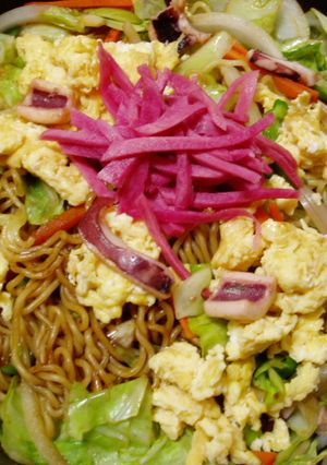 ヘルシー！いか焼きそば！-レシピのメイン写真