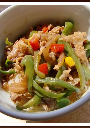 中華アレンジのボリュームおそうめん♪-レシピのメイン写真