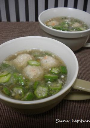おろし大根と生姜の鶏だんごスープ-レシピのメイン写真