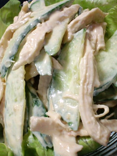 鶏肉ときゅうりのマヨみそ和え♪-レシピのメイン写真