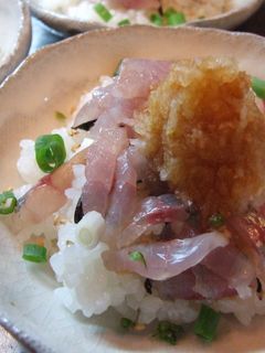 簡単、アジのたたき丼-レシピのメイン写真