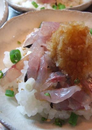 簡単、アジのたたき丼-レシピのメイン写真