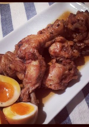 圧力鍋で簡単☆鶏手羽元のコーラ煮-レシピのメイン写真