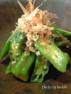 オクラの梅肉和え-レシピのメイン写真