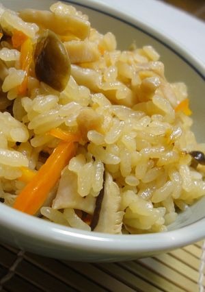 旬のきのこで秋満喫❤炊き込みご飯-レシピのメイン写真
