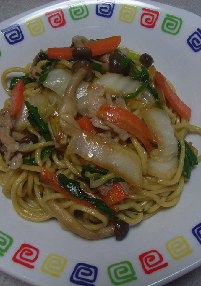 簡単！中華風焼きそば-レシピのメイン写真