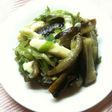 ナスとネギのチーズ和え