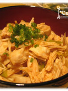 簡単ご飯☆キムチdeササミ丼!-レシピのメイン写真