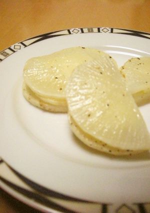 大根+チーズ=オツマミルフィーユ☆-レシピのメイン写真
