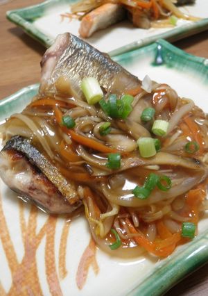 ★さんまの野菜あんかけ★-レシピのメイン写真