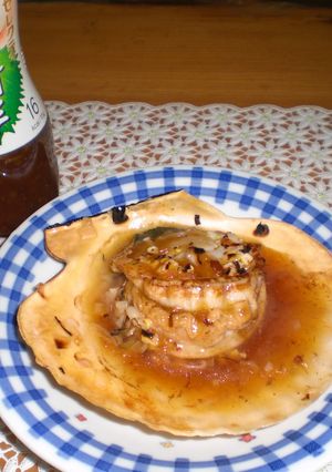 活ほたて☆セレクティこく仕立て青じそ風味-レシピのメイン写真