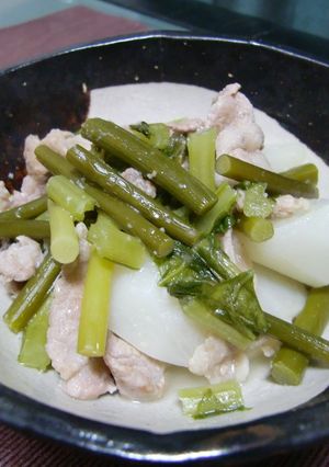 カブと豚バラの蒸し煮-レシピのメイン写真
