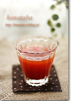 トマトの冷たいスープ　トマトスープ-レシピのメイン写真