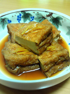 簡単☆ごはんによく合う厚揚げのしょうが煮-レシピのメイン写真