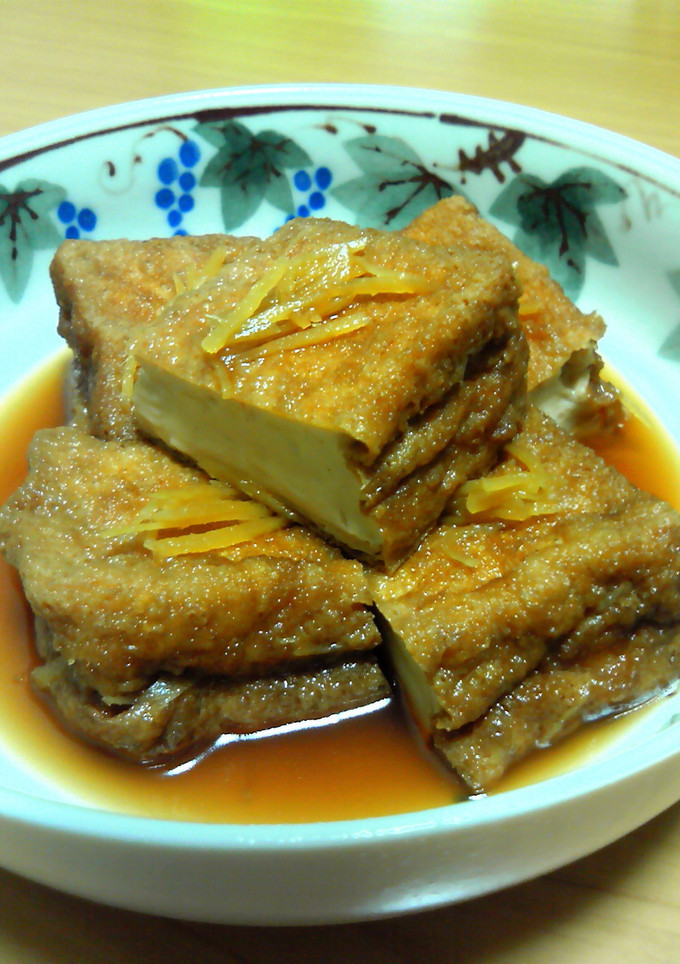 簡単☆ごはんによく合う厚揚げのしょうが煮-レシピのメイン写真