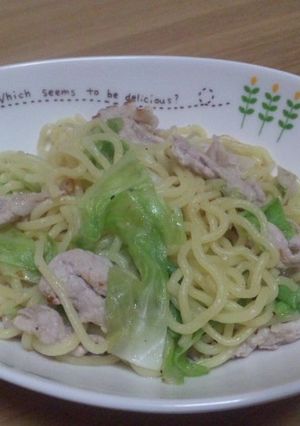 楽うま塩焼きそば-レシピのメイン写真