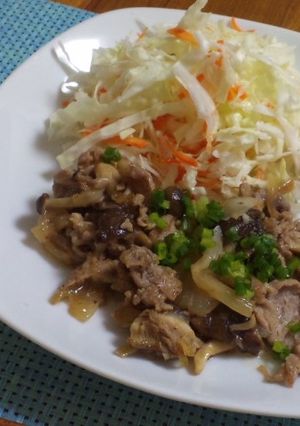 青じそドレ　de　さっぱりショウガ焼き-レシピのメイン写真
