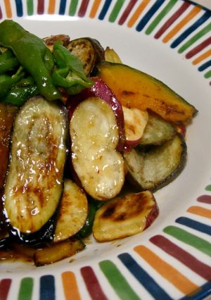 焼き秋野菜❀こく青じそドレッシングがらめ-レシピのメイン写真