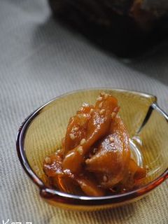 新生姜の佃煮風-レシピのメイン写真