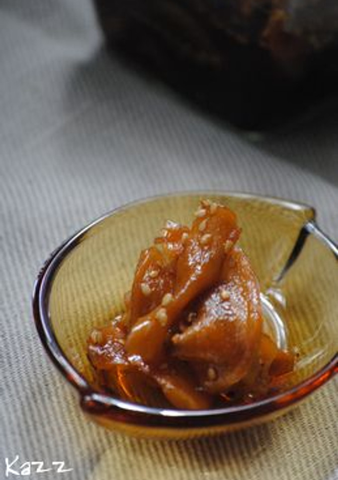 新生姜の佃煮風-レシピのメイン写真