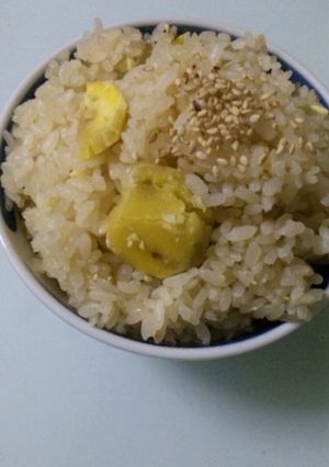 秋といえば・・・ホクホク栗ごはん-レシピのメイン写真