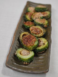 ゴーヤ肉詰め-レシピのメイン写真