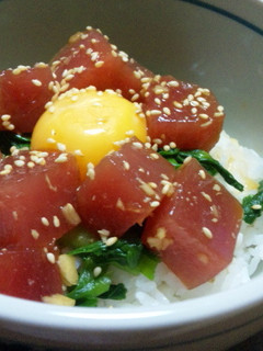 まぐろとニラの丼-レシピのメイン写真