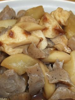 だいこんにゃくちくわ入りうま煮♪-レシピのメイン写真