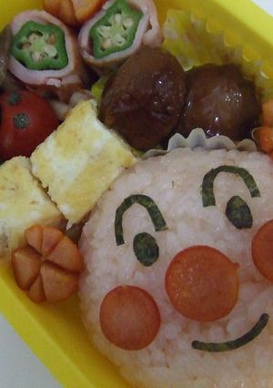アンパンマン弁当-レシピのメイン写真